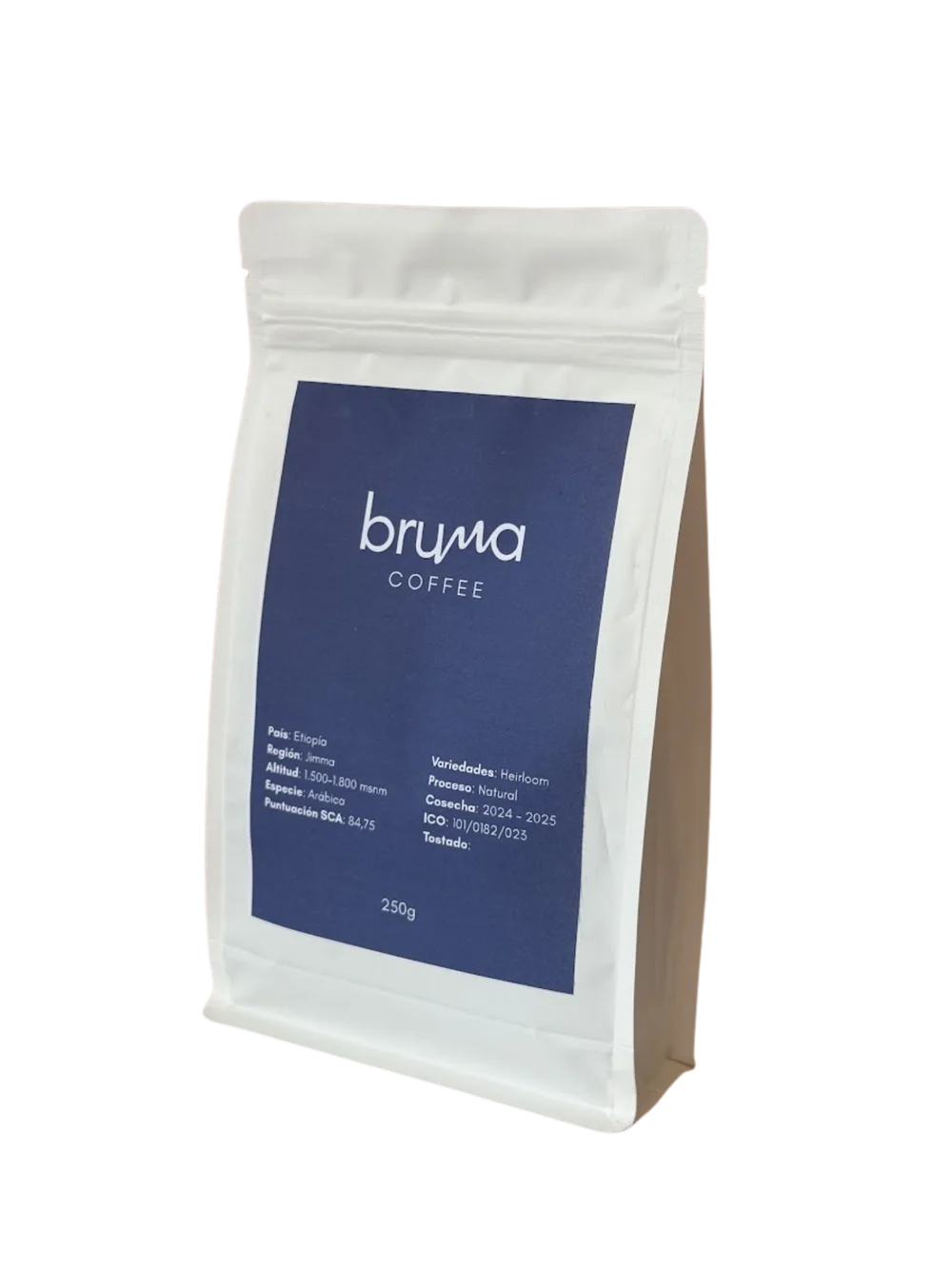 Bolsa de café Bruma, 250 g — Etiopía Jimma